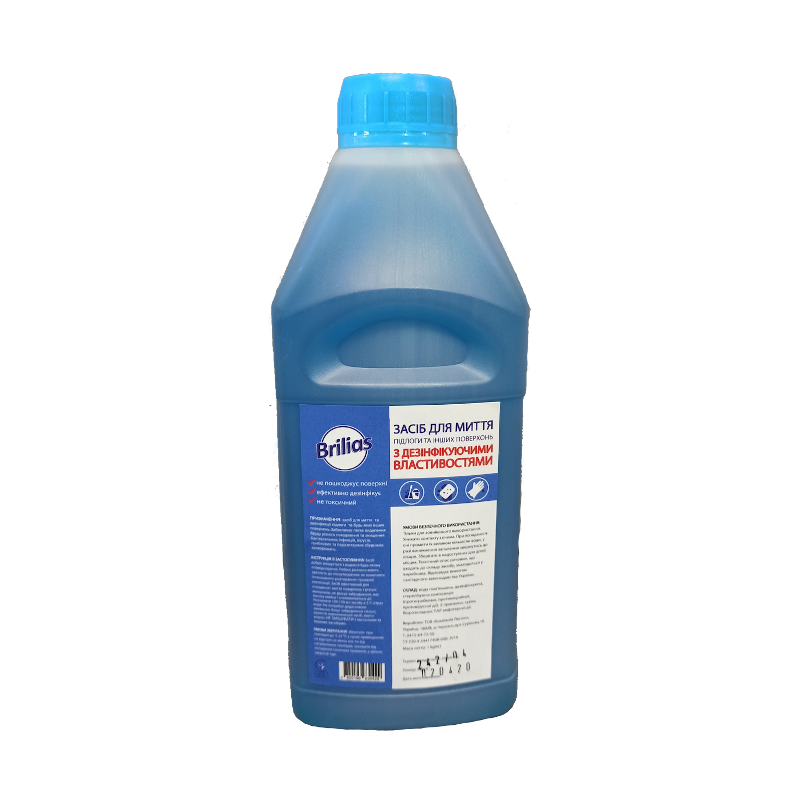 Засіб для миття підлоги BRILIAS (1-AFL-0), універсальний, 1 л